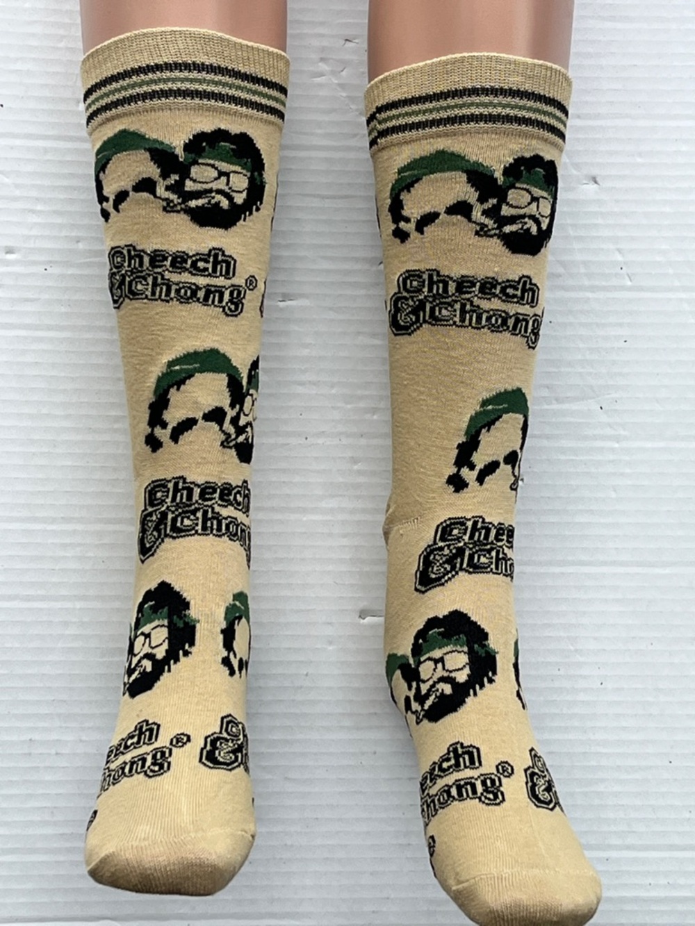 Cheech & Chong Novelty Graphic Crew Socks